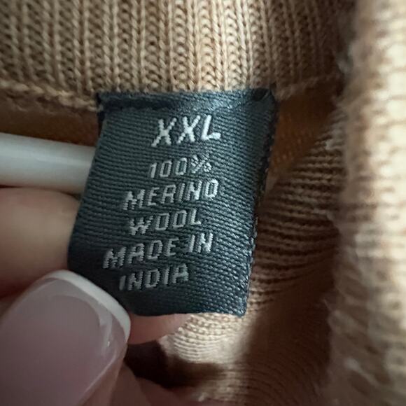 Merino Wool Pullover Lyle & Scott XXL OldMoney DarkAcademia Gorpcore Scotland - Picture 6 of 9